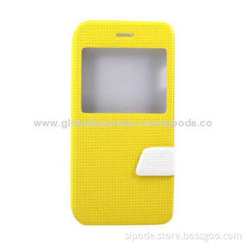 Flip leather case for iPhone 6